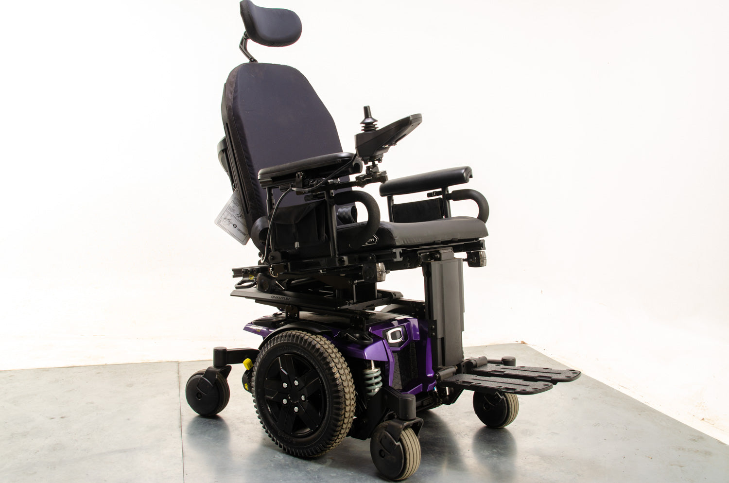 2021 Pride Quantum Q6 Edge 2.0 6mph MWD Powerchair Electric Wheelchair Tilt