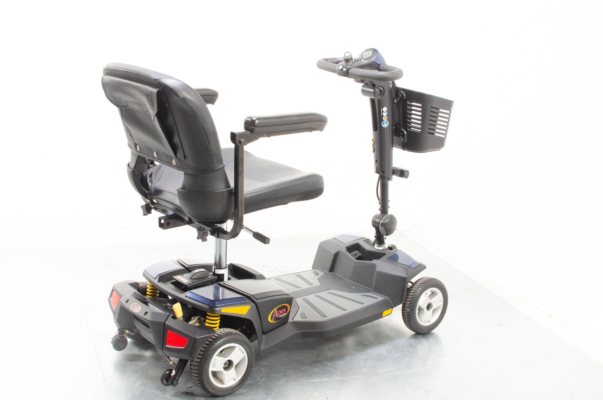 Pride Apex Rapid Used Electric Mobility Scooter Small Transportable Suspension Boot Portable