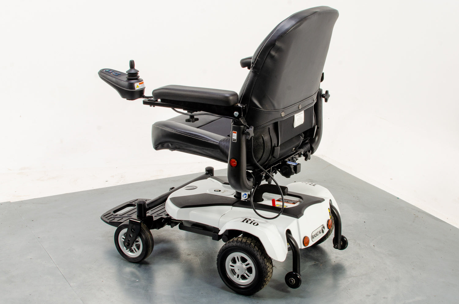 2019 Rascal Rio Transportable Powerchair White Ex-Demo