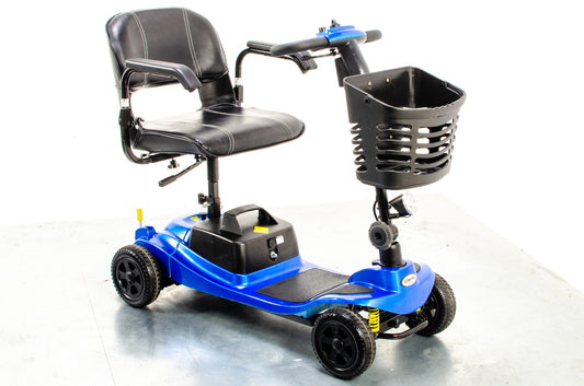 Liberty Vogue Used Mobility Scooter Suspension Transportable Lightweight One Rehab Blue 1500