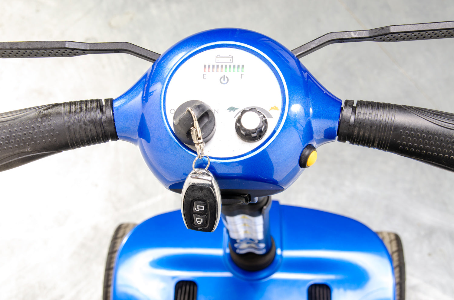 Globetrotter Used Mobility Scooter Remote Folding Lithium Lightweight eDrive Blue 13070