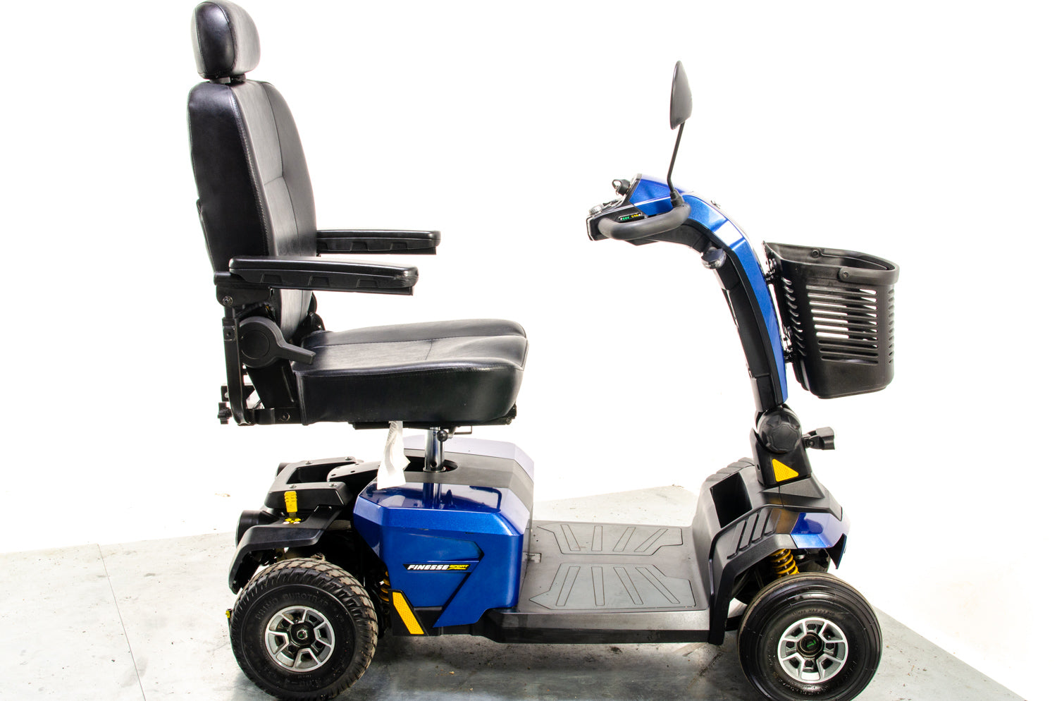 Pride Apex Finesse Sport Used Mobility Scooter 8mp Suspension Transportable Road Pavement