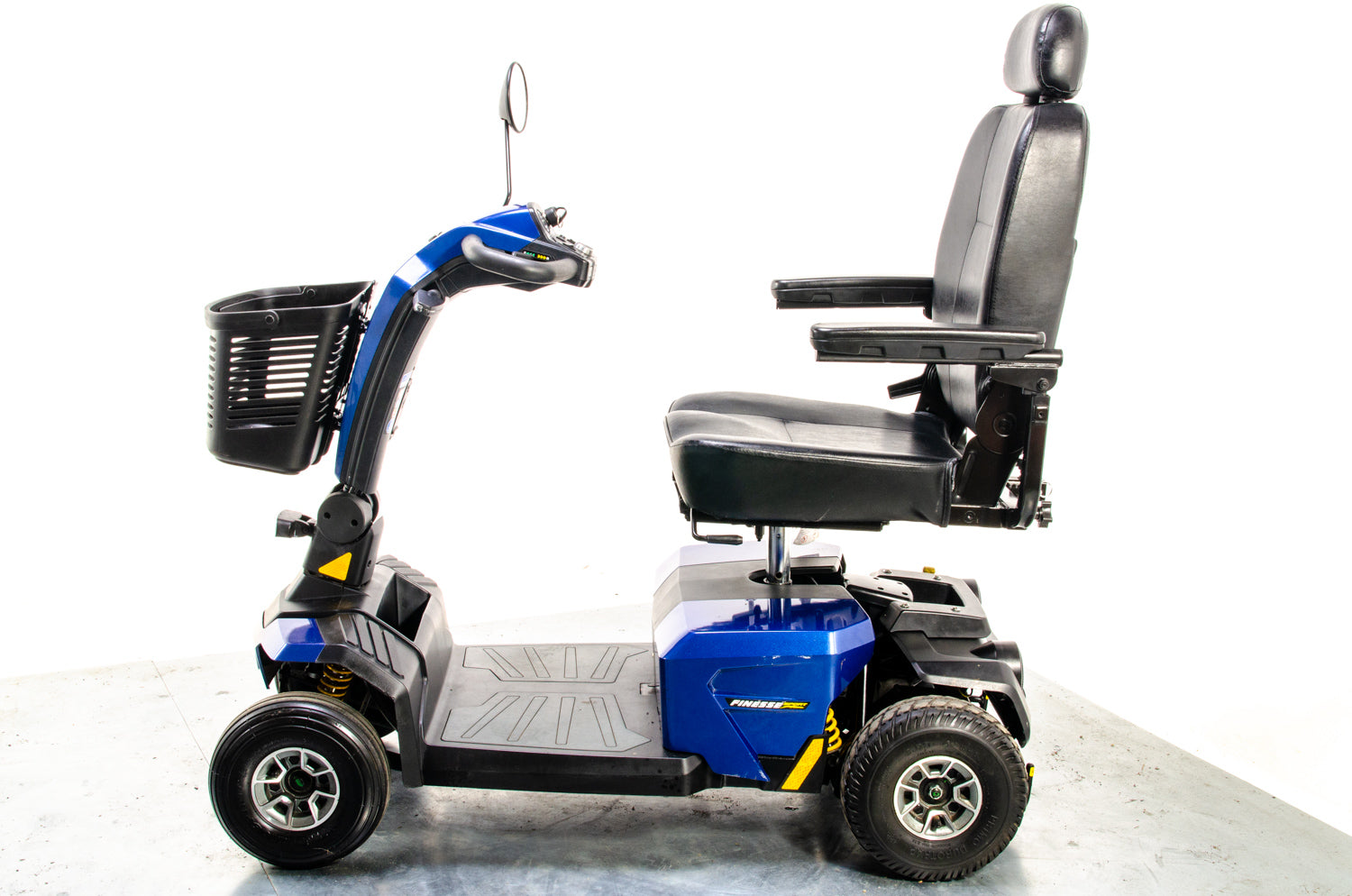 Pride Apex Finesse Sport Used Mobility Scooter 8mp Suspension Transportable Road Pavement