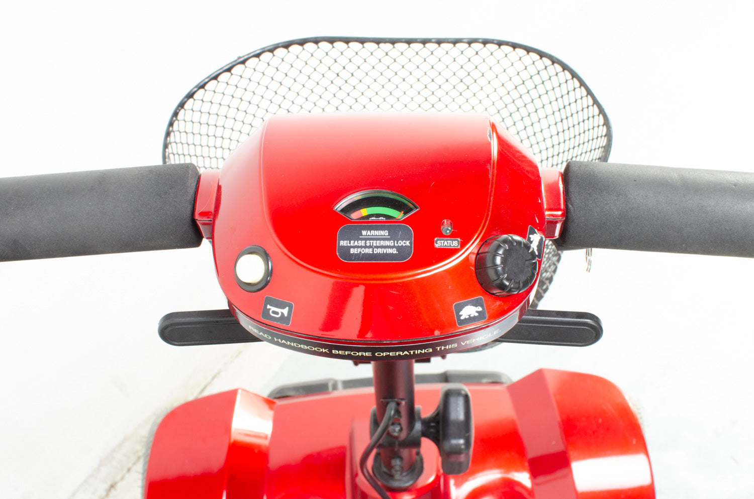2006 Rascal Taxi Electric Mobility Scooter Small Transportable 4mph in Red
