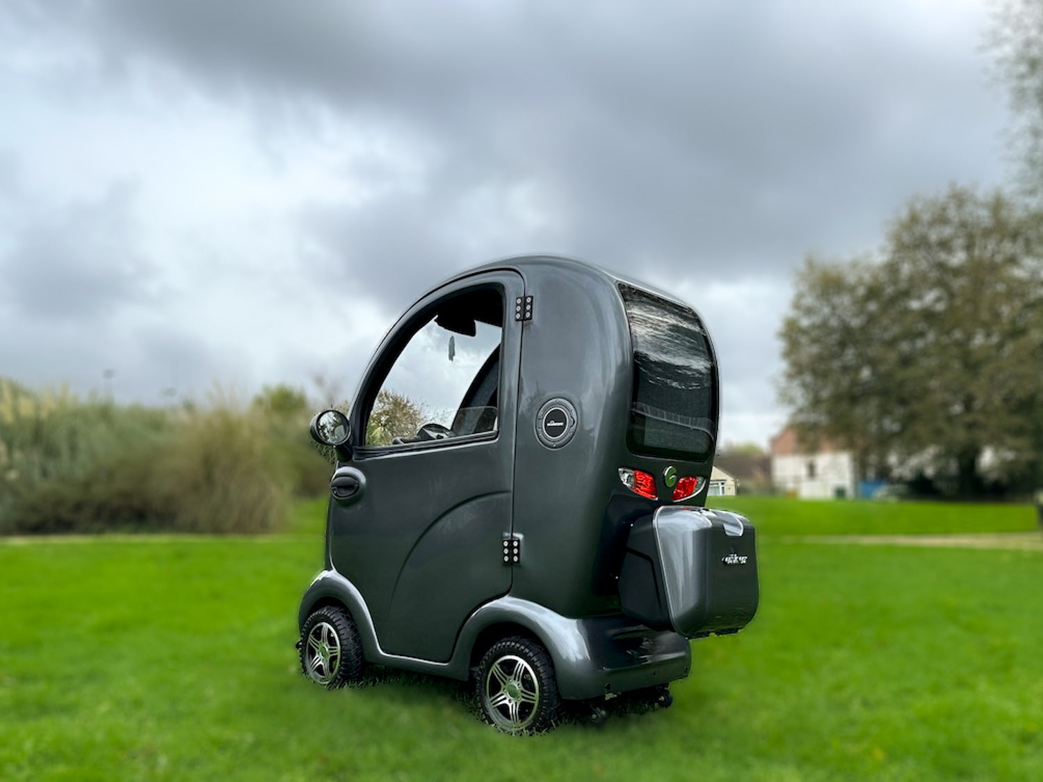 2021 Scooterpac Cabin Car MK2 8mph Covered Mobility Scooter Grey Road Legal