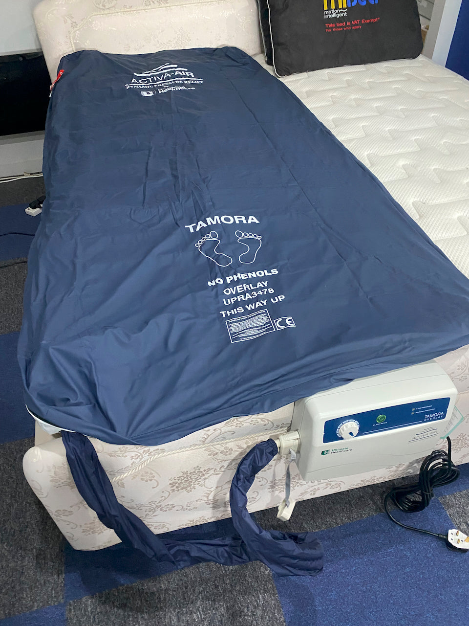 Tamora Dynamic Air Overlay Mattress with Alternating Pressure Relief