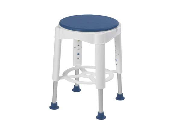 Drive Bath Stool with Tray Swivel Seat Height Adjustable