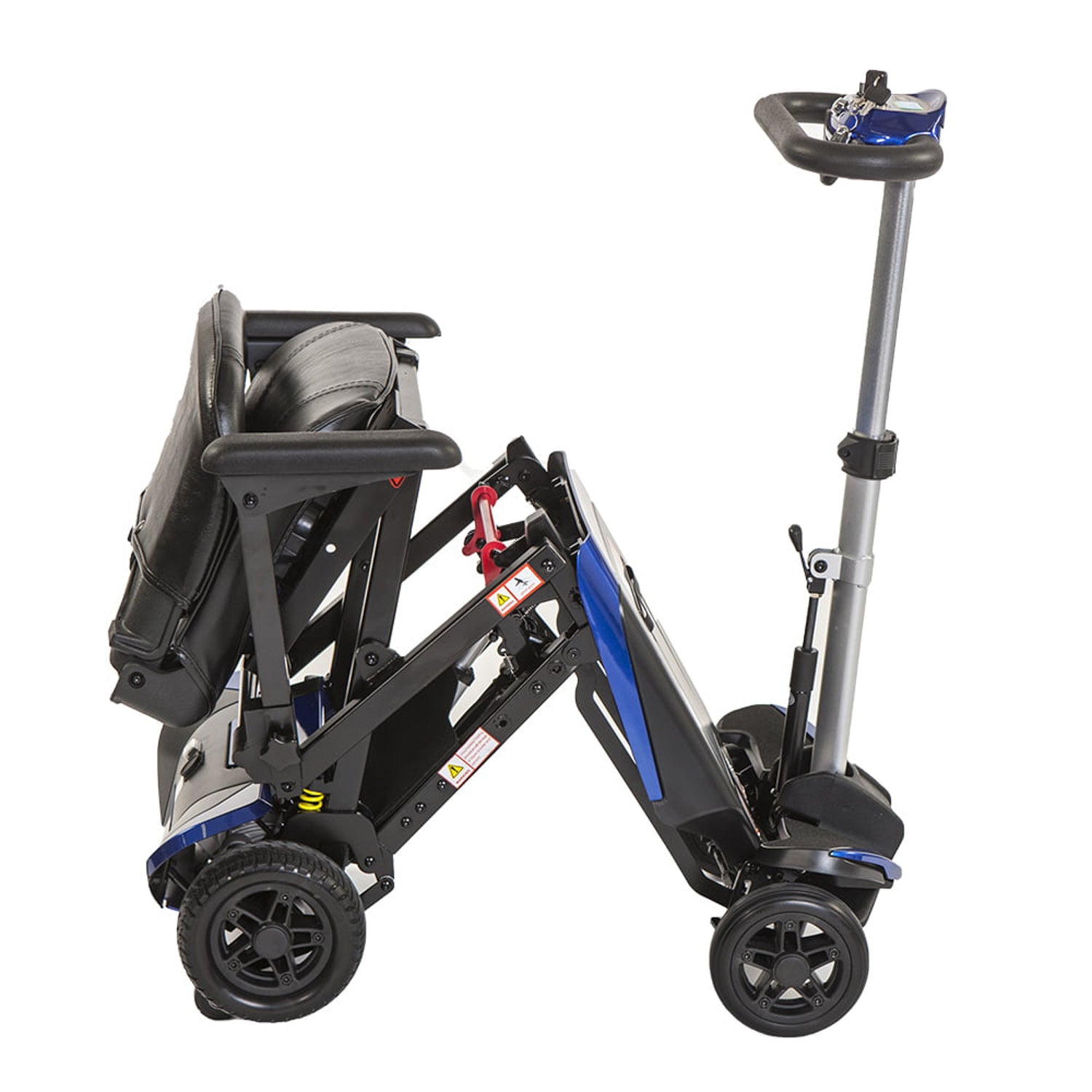 The ALL NEW SMARTI with Rear Suspension for Improved Comfort Remote Auto-Folding Travel Mobility Scooter