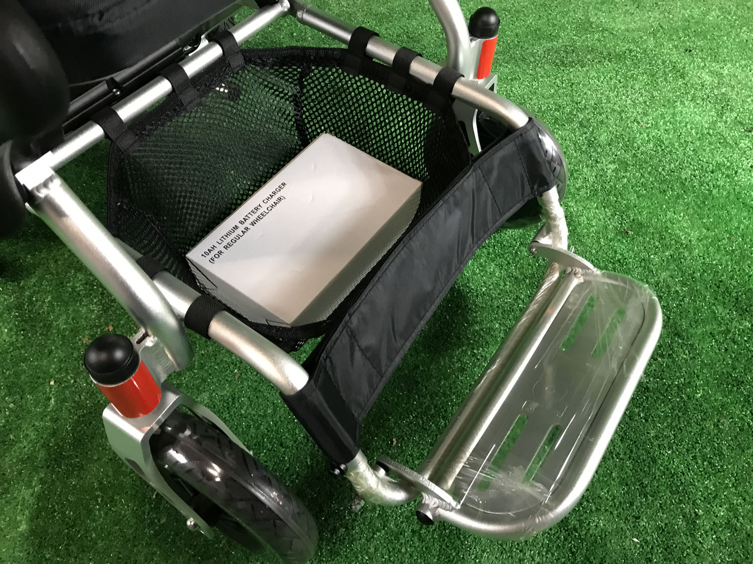 New Motion Healthcare Foldalite Folding Light Weight Powerchair - Electric Wheelchair