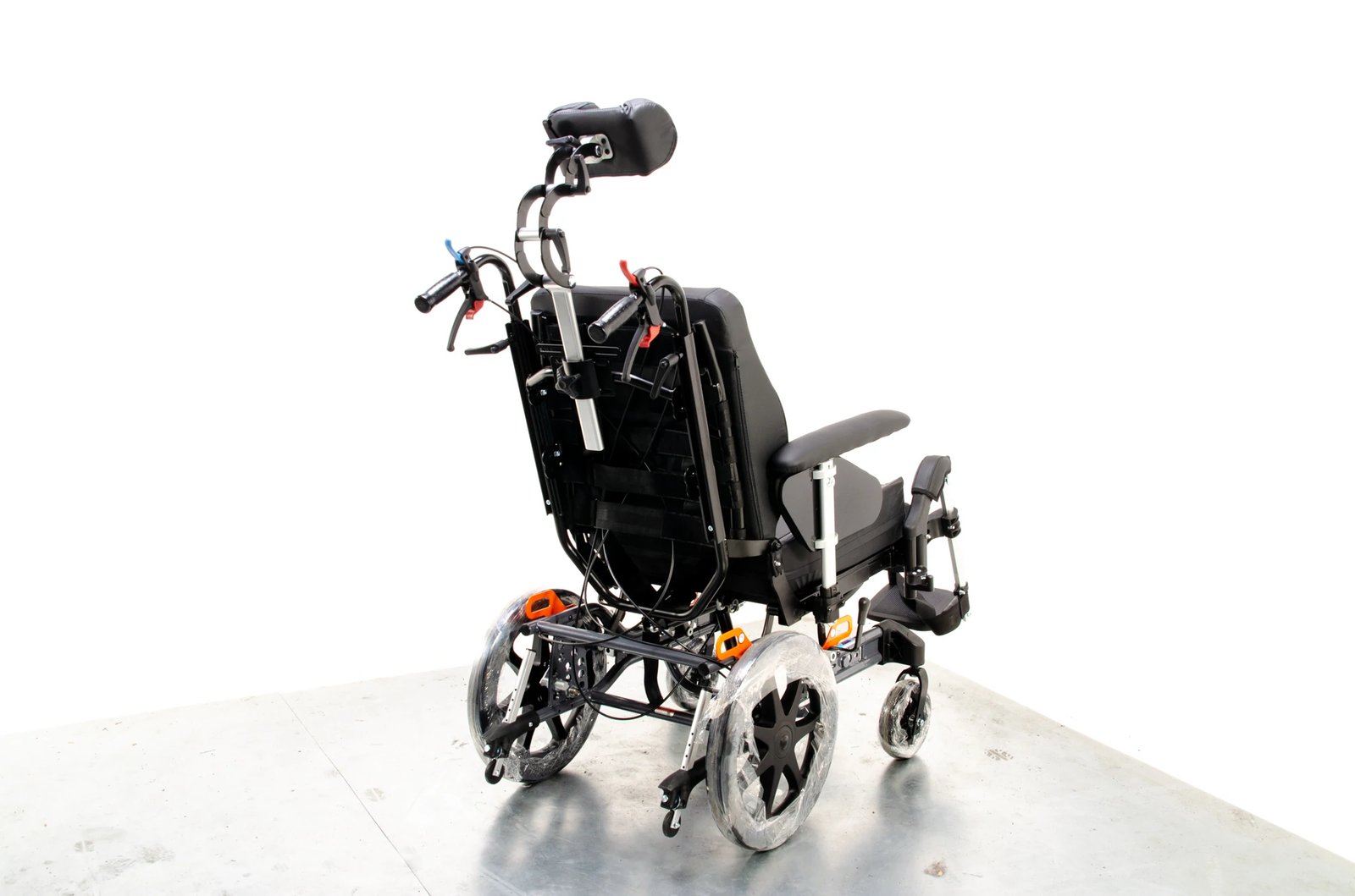 Ultimate Healthcare Gravity II Tilt in Space Attendant Manual Posture Wheelchair - Rea Azalea Clematis