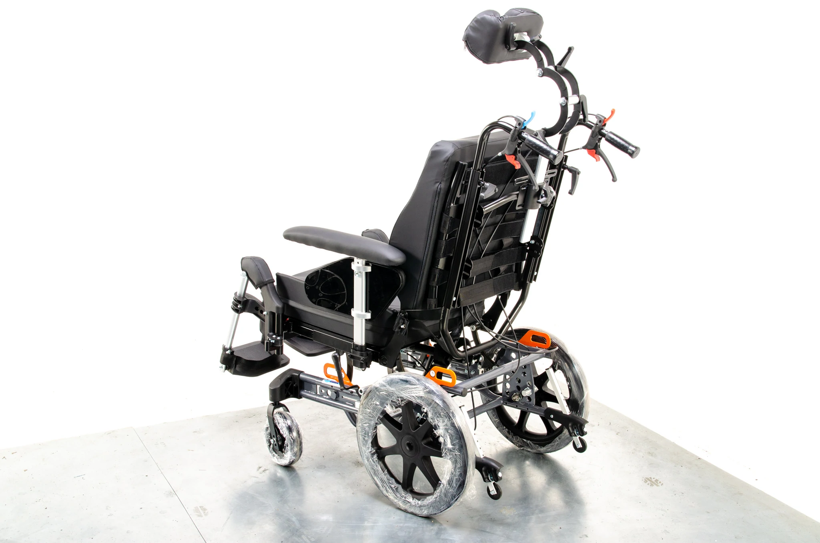 Ultimate Healthcare Gravity II Tilt in Space Attendant Manual Posture Wheelchair - Rea Azalea Clematis