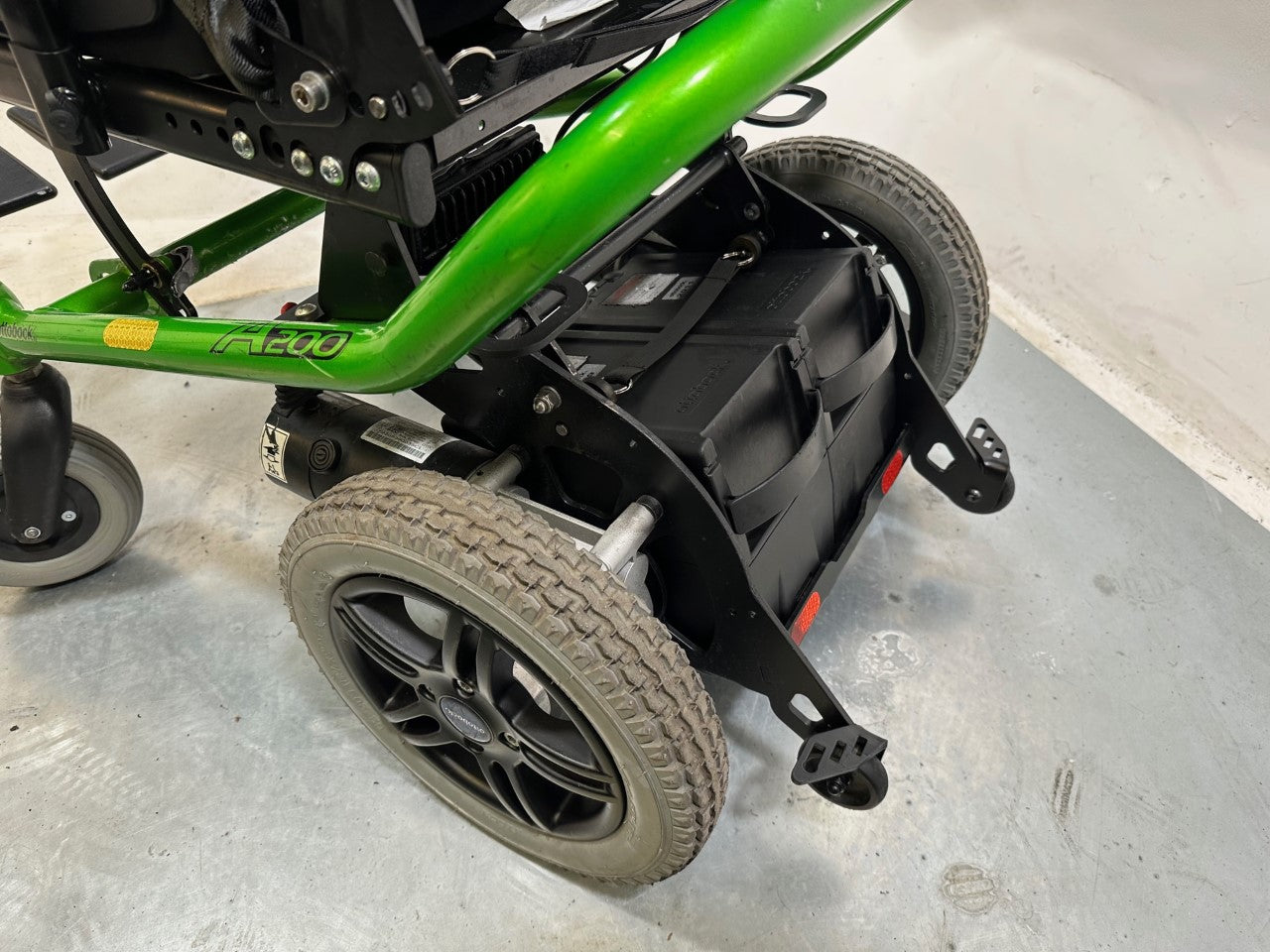 Ottobock A200 Powerchair Electric Wheelchair RWD Green All-Terrain