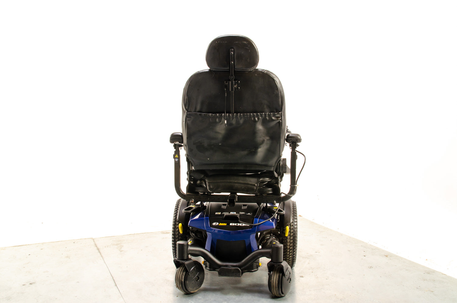 Pride Jazzy J600ES Used Electric Wheelchair Powerchair Indoor Outdoor Suspension Blue 13910