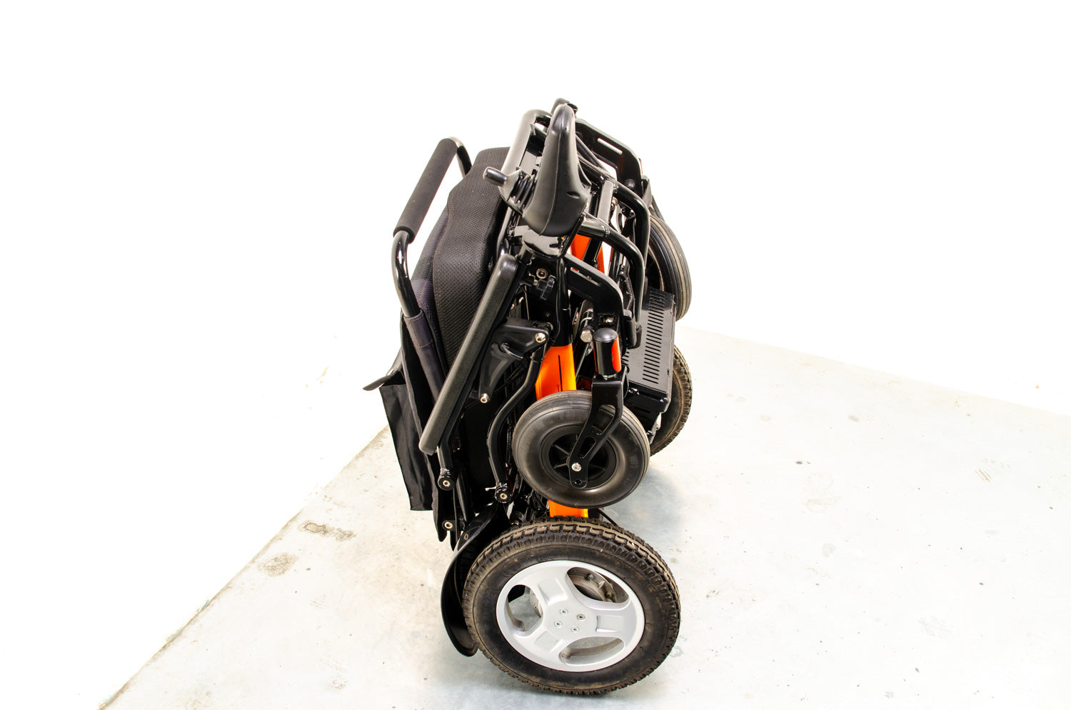 Monarch Ezi-fold Ezi- Lightweight Powerchair Lithium Orange