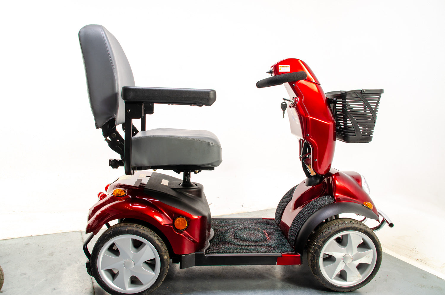 2018 Land Ranger S HD 35 Stone Bariatric Road Scooter 8mph Large All-Terrain Off-Road Mobility Red