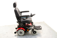 Drive Sunfire Plus GT Midsize RWD Powerchair Electric Wheelchair Red