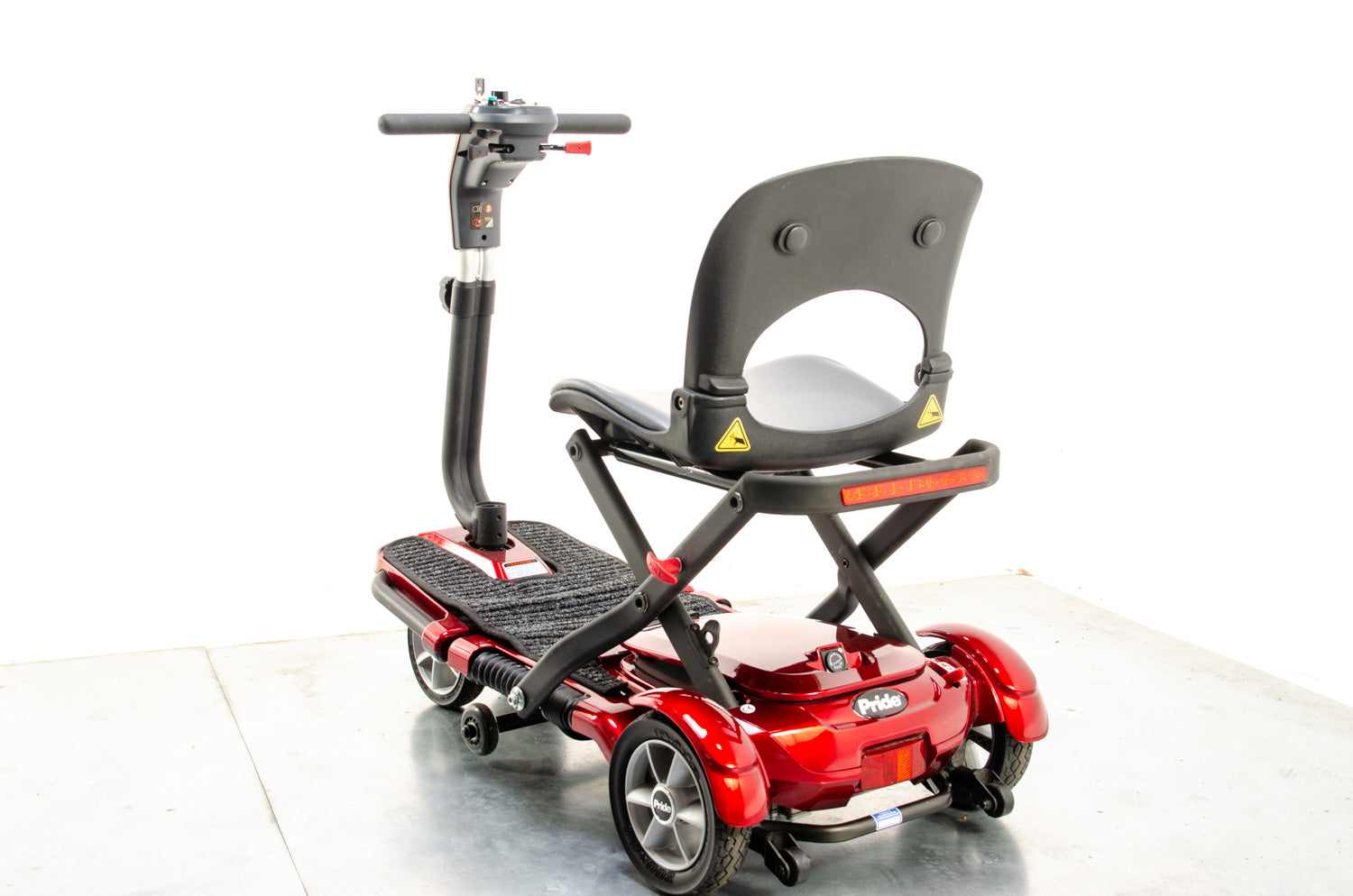 Pride Quest Lightweight Lithium Folding Travel Used Mobility Scooter Small Transportable Car 13855