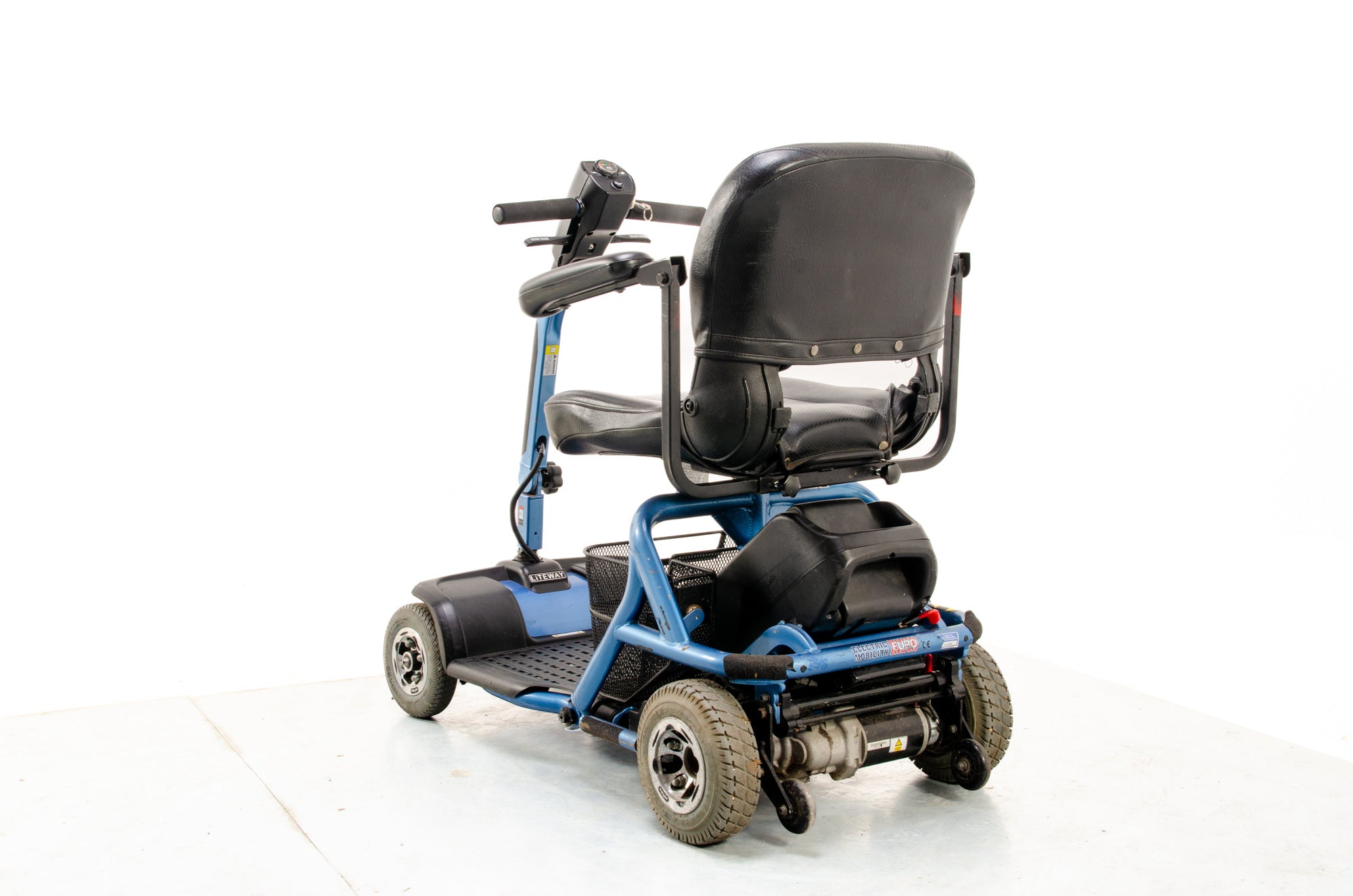 Rascal Liteway 4 Used Mobility Scooter Lightweight Compact Electric Folding Transportable Boot