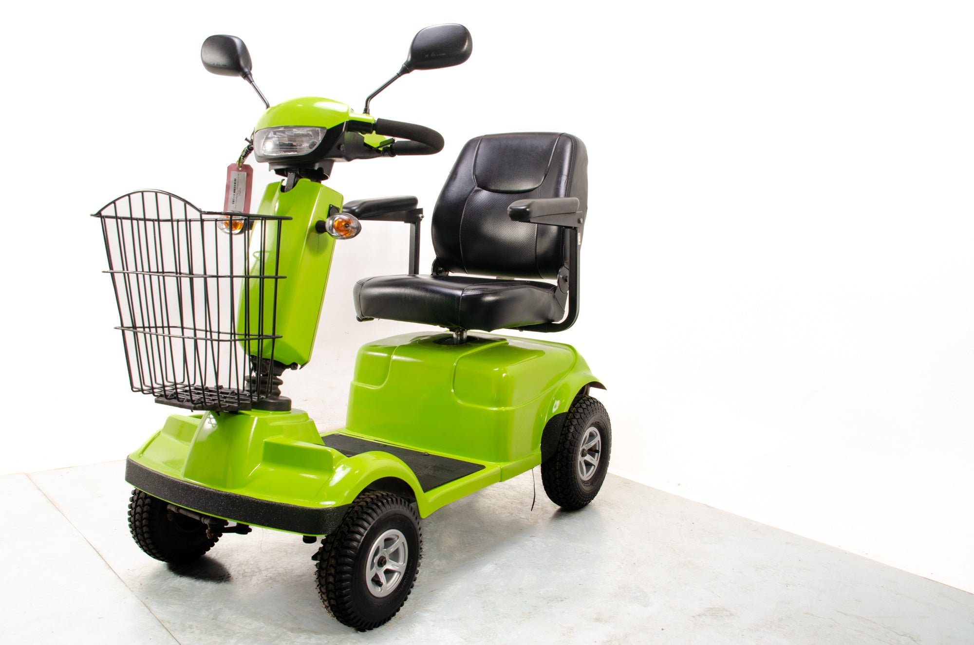 Rascal Frontier All-Terrain Off-Road Used Electric Mobility Scooter 8mph Suspension Midsize Green