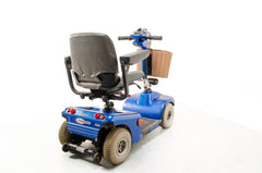 Eden Pathmaster 4mph Midszize Comfy Mobility Scooter Blue
