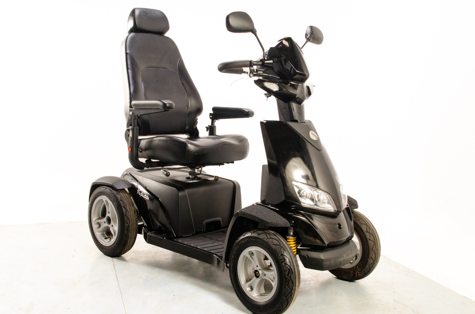 Rascal Vision Used Electric Mobility Scooter 8mph Large All-Terrain Road Legal Black 16007