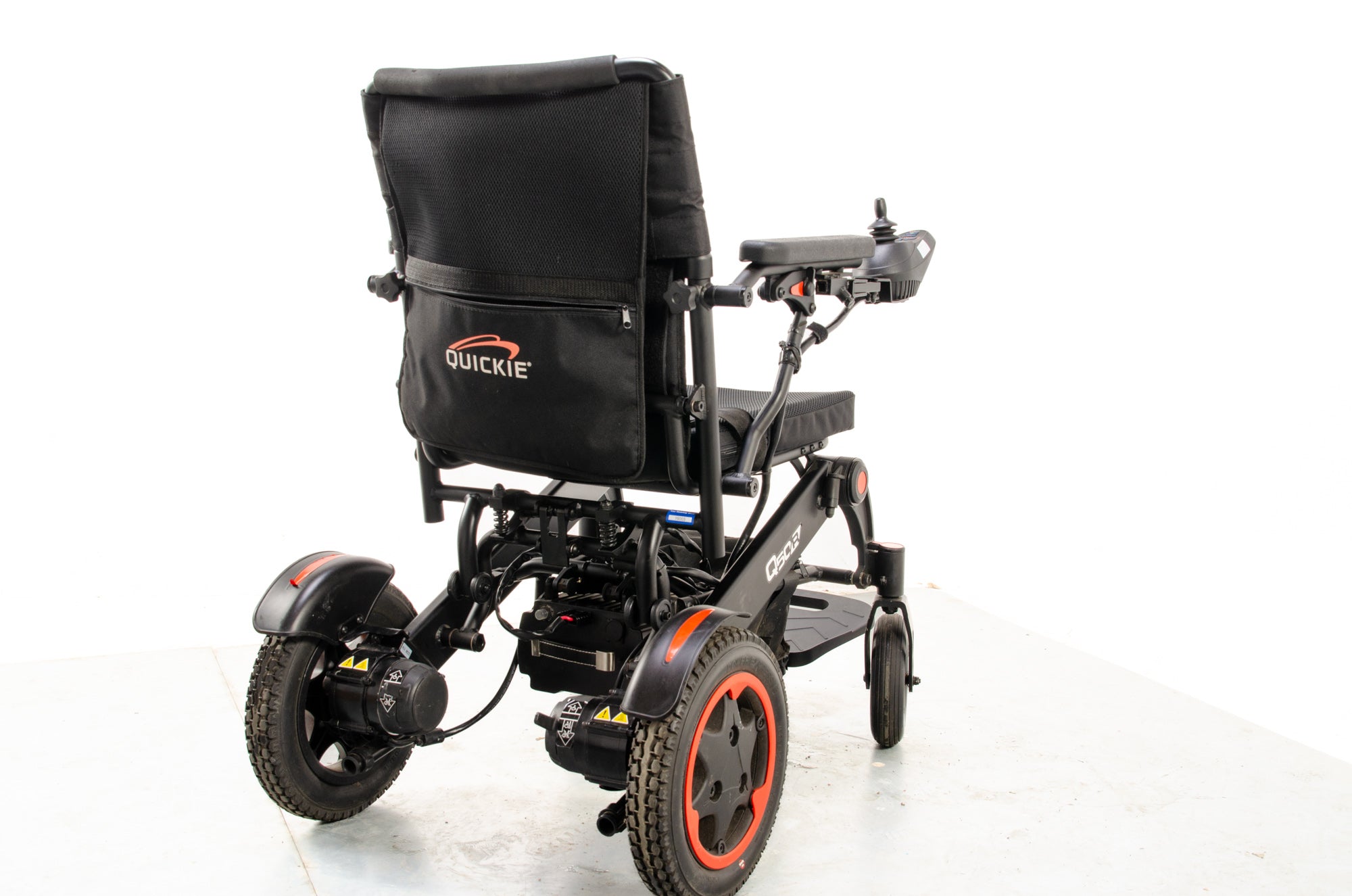 Quickie Q50R Folding Electric Wheelchair Sunrise Medical Used Powerchair Lithium Lightweight 16003