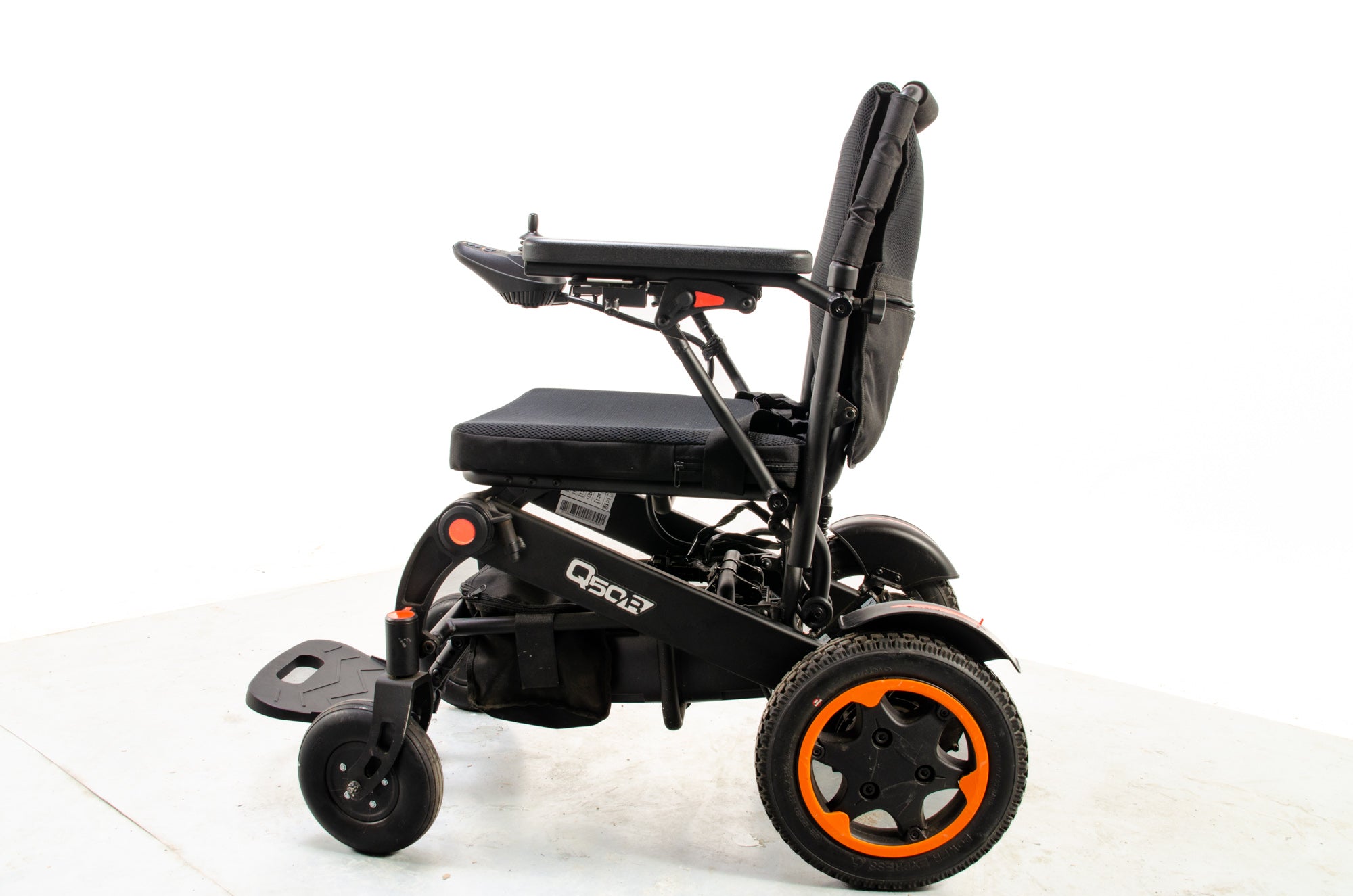 Quickie Q50R Folding Electric Wheelchair Sunrise Medical Used Powerchair Lithium Lightweight 16003