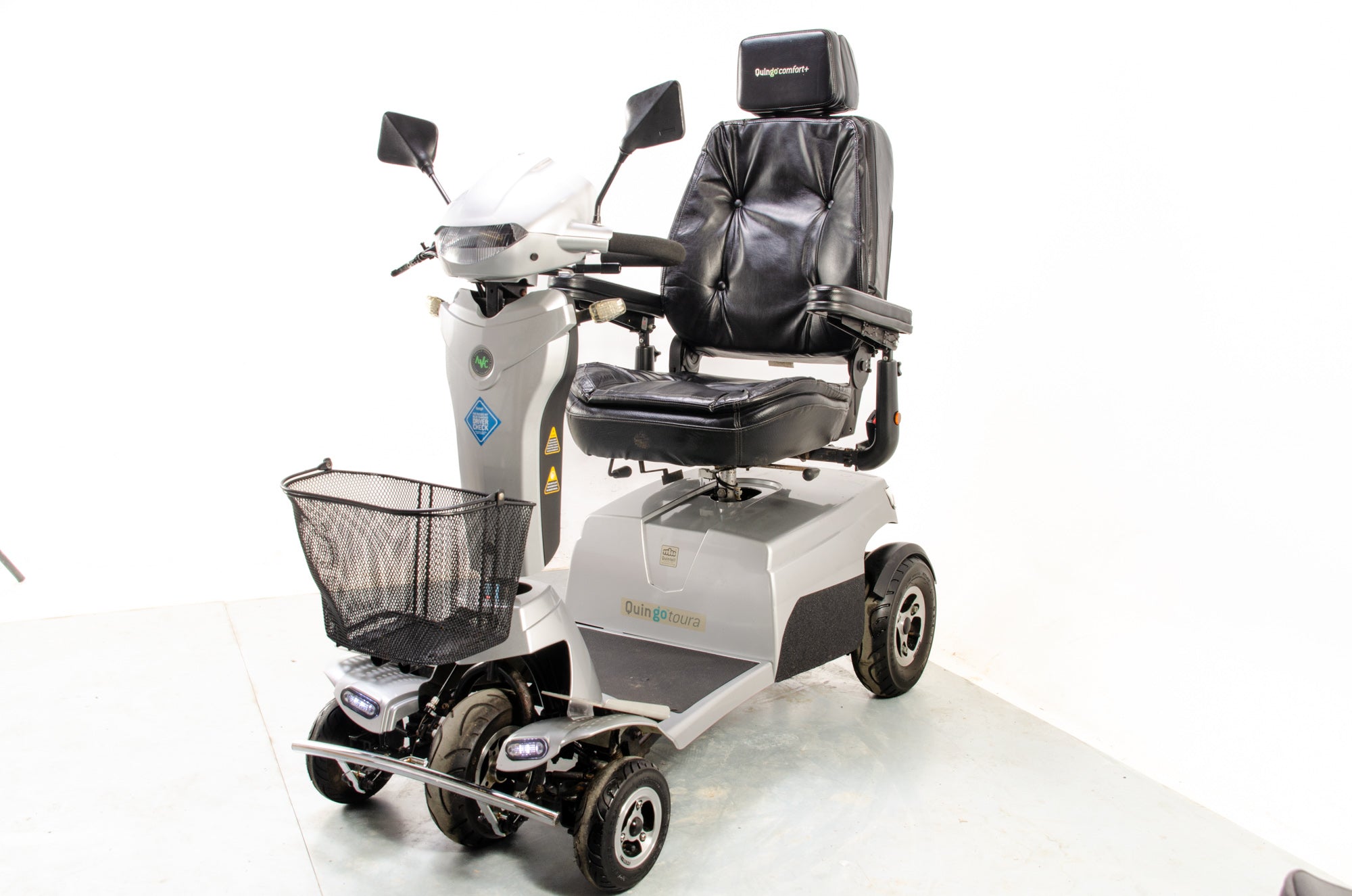 Quingo Toura Large Mobility Scooter Used Silver