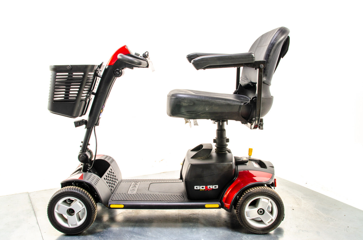 Pride Go-Go Elite Traveller Sport 4mph Mobility Boot Scooter in Red 13793