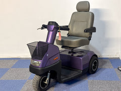 TGA Breeze Midi 3 8mph Mid Size Mobility Scooter Trike Purple