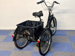 Electric Tricycle Lithium Battery Fully Automatic Black