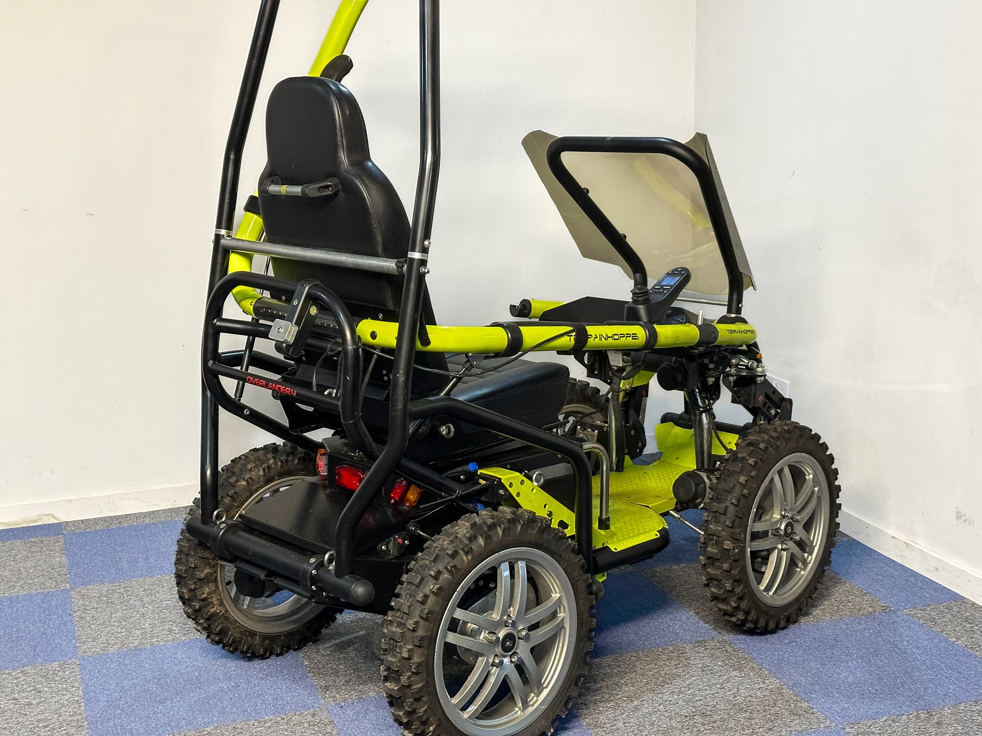 Terrainhopper Overlander 4 Off-Road All-Terrain Mobility Scooter Wheelchair Tramper Sand Rock 4WD