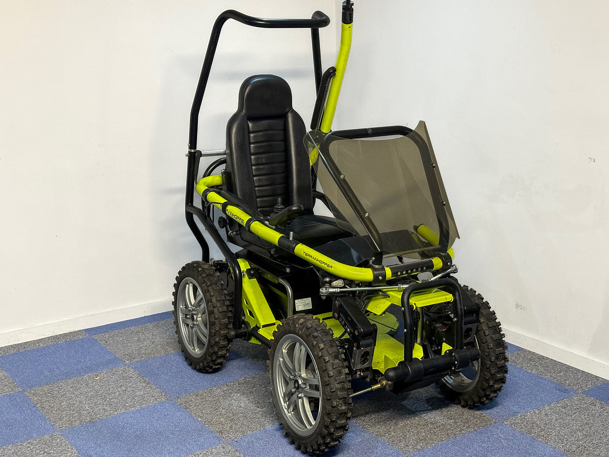 Terrainhopper Overlander 4 Off-Road All-Terrain Mobility Scooter Wheelchair Tramper Sand Rock 4WD