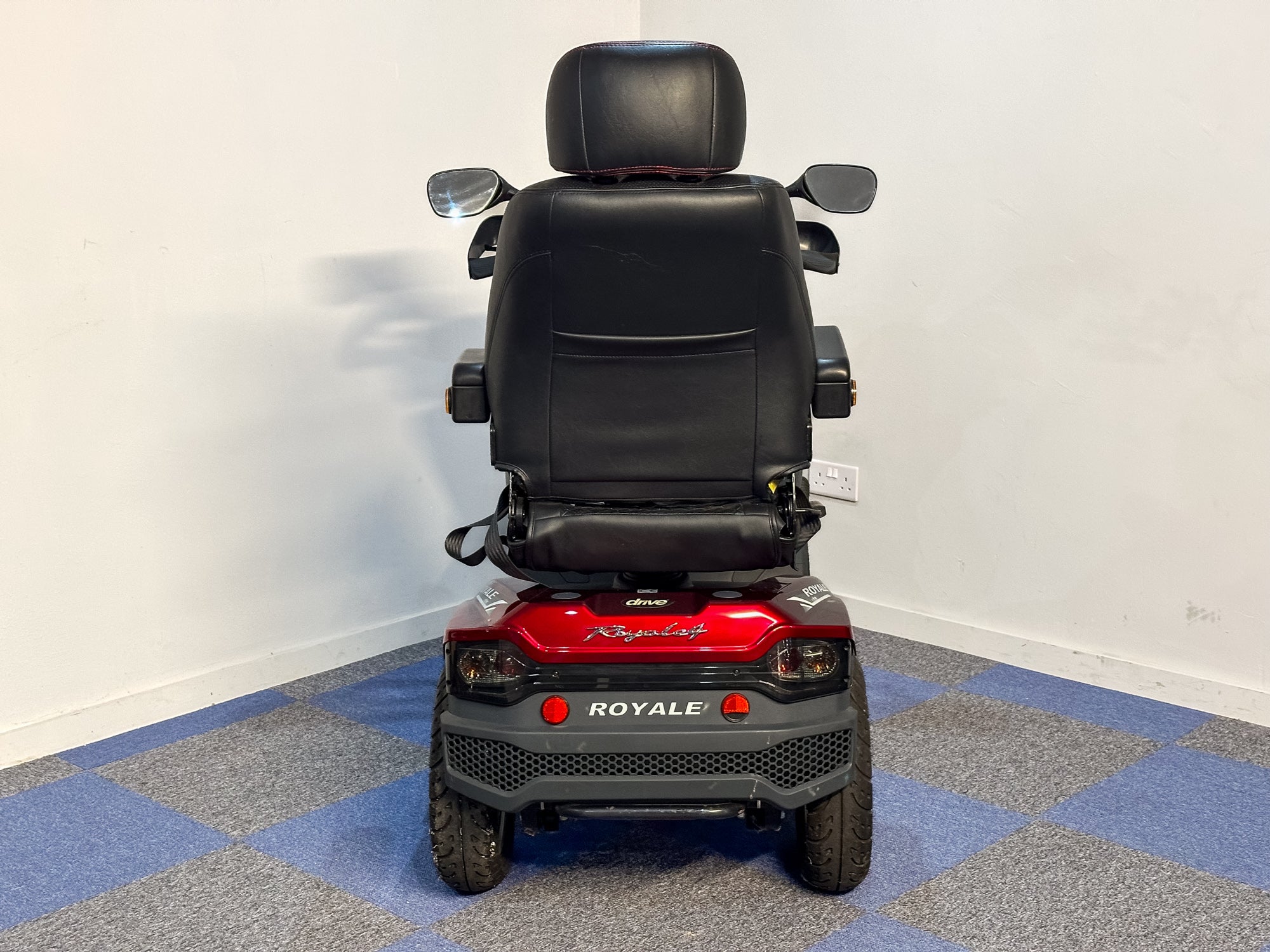 Drive Royale 4 8mph Large Luxury Class 3 Mobility Scooter Red