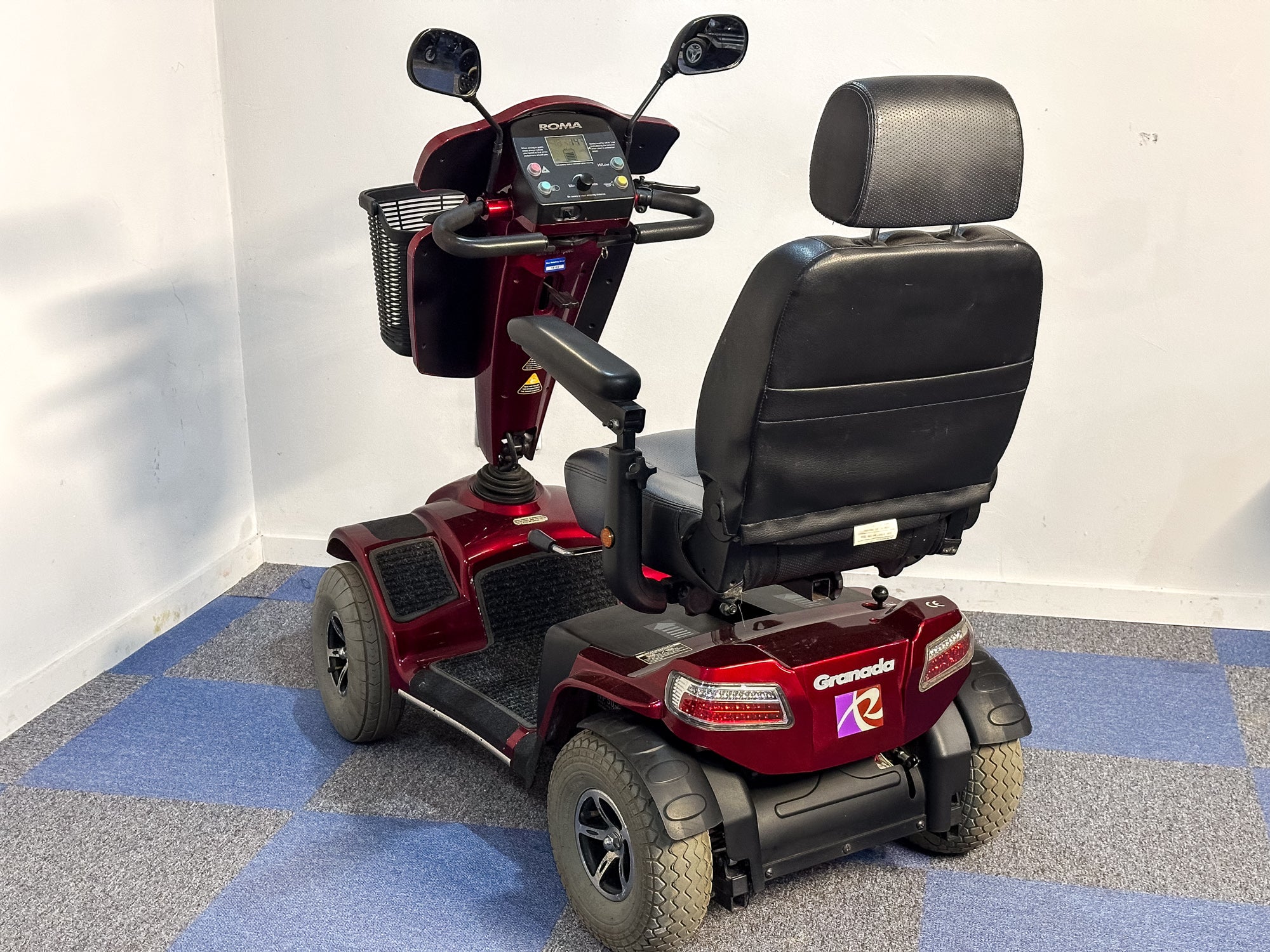 Roma Granada 8mph Large Bariatric Mobility Scooter 25 Stone