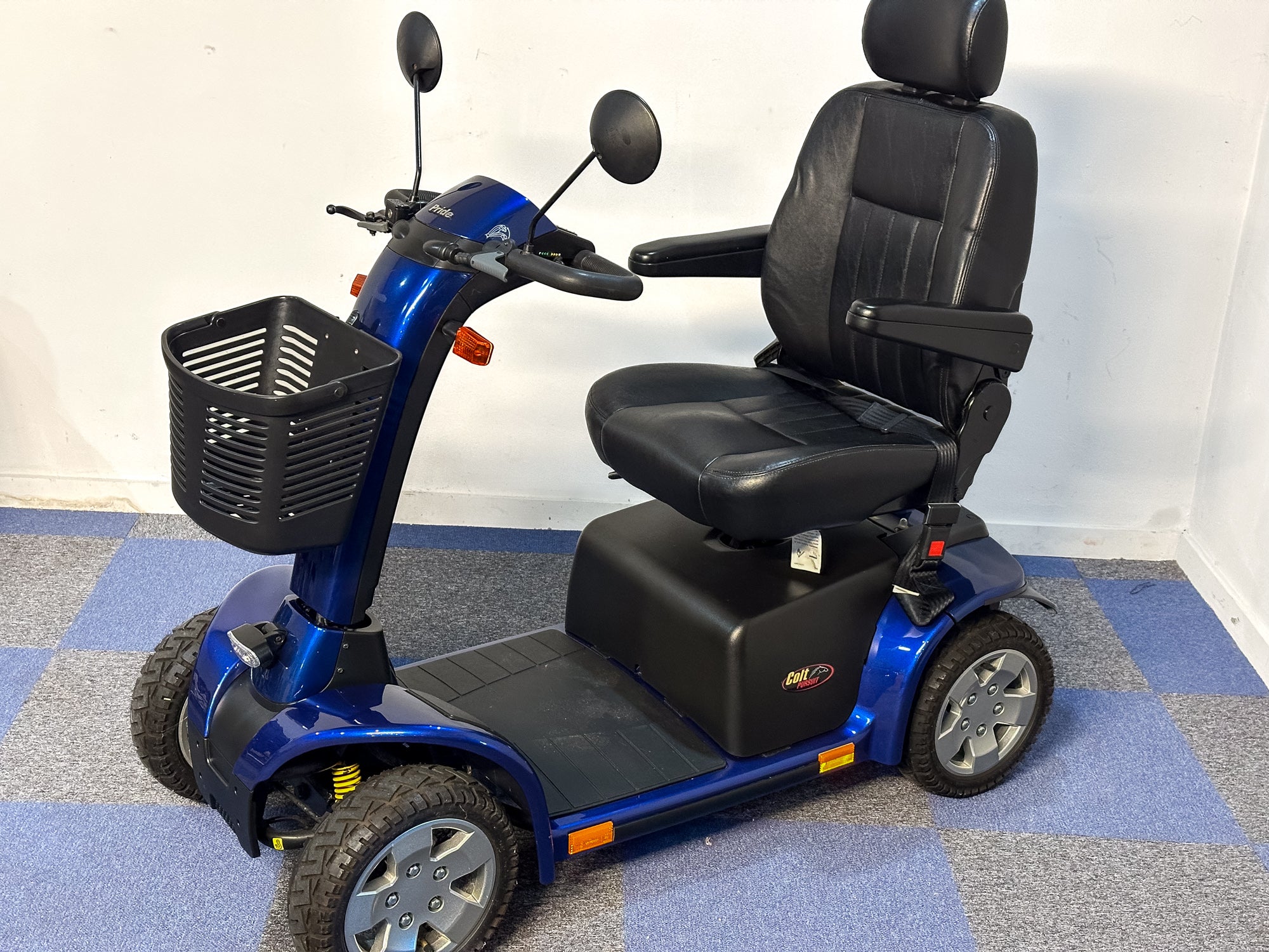 Pride Colt Pursuit Mobility Scooter 8mph All-Terrain Transportable Large Off-Road Road Legal