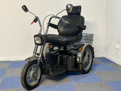 2011 TGA Supersport 8mph Large 3 Wheel Trike Mobility Scooter Black Chrome