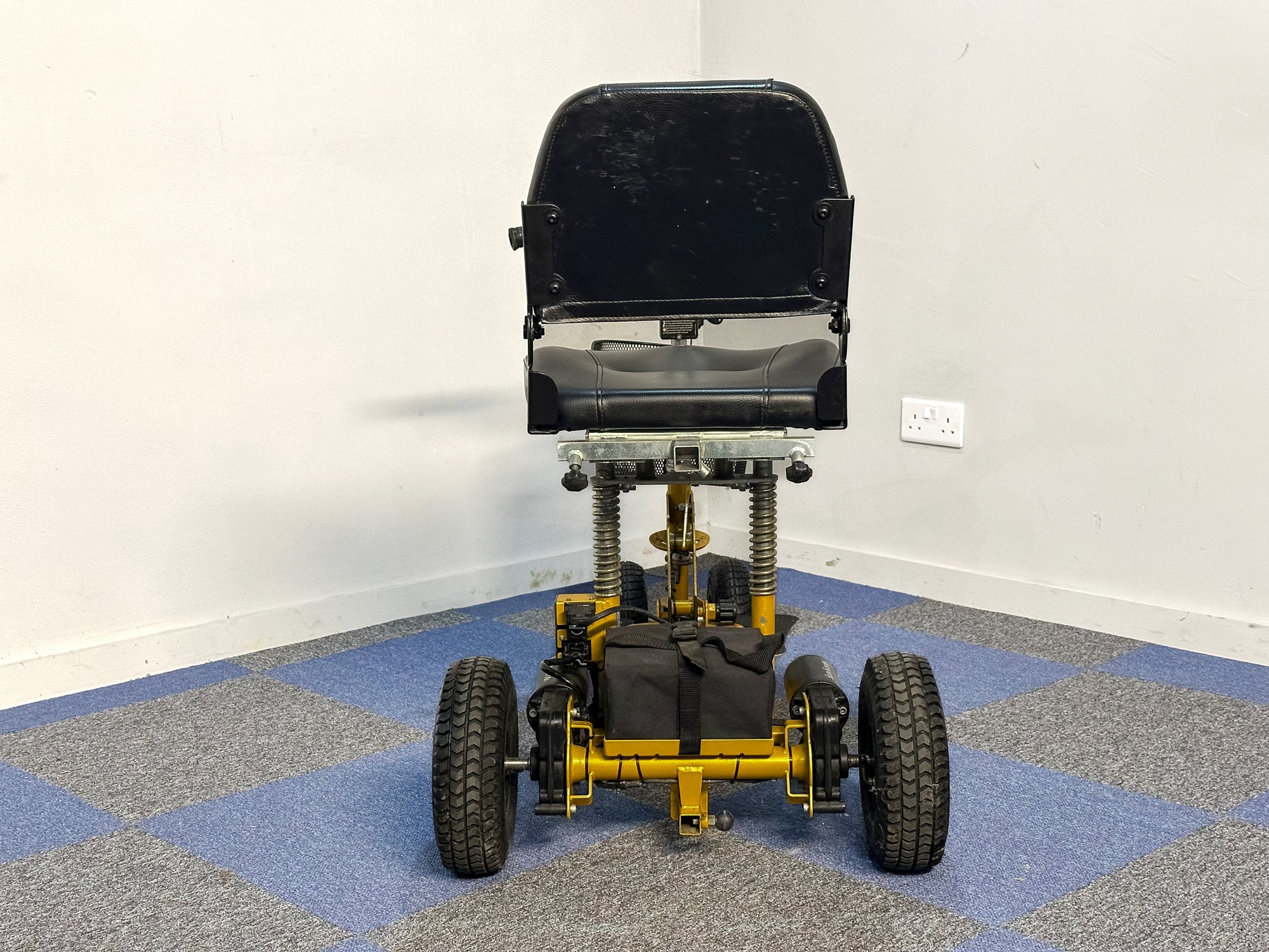 SupaScoota Sport XL Transportable Mobility Boot Scooter Trike All-Terrain Yellow