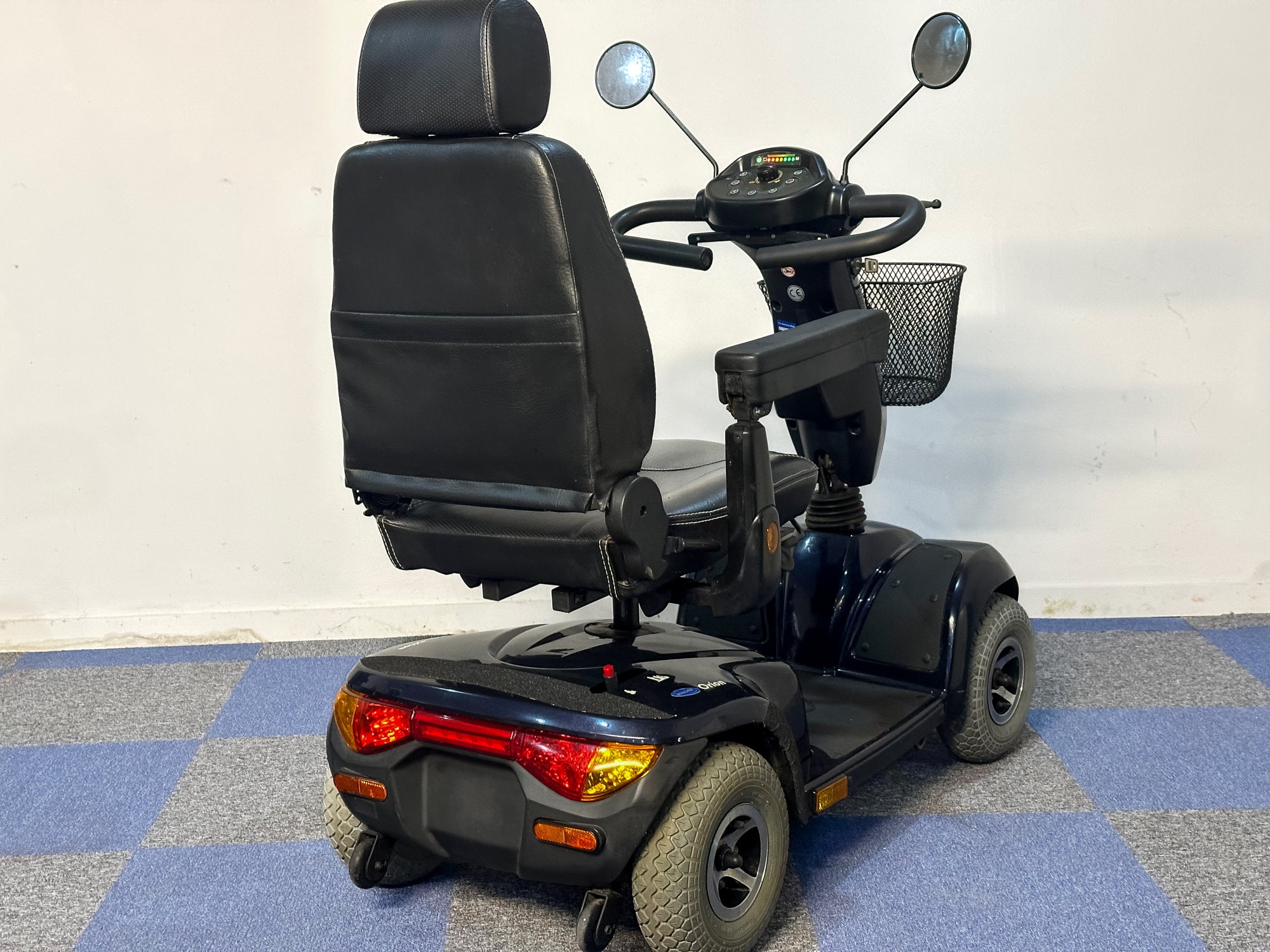 Invacare Orion Pavement & Road Mobility Scooter 8mph Electric Blue