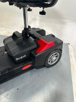Drive Scout 4mph Transportable Boot Scooter in Red