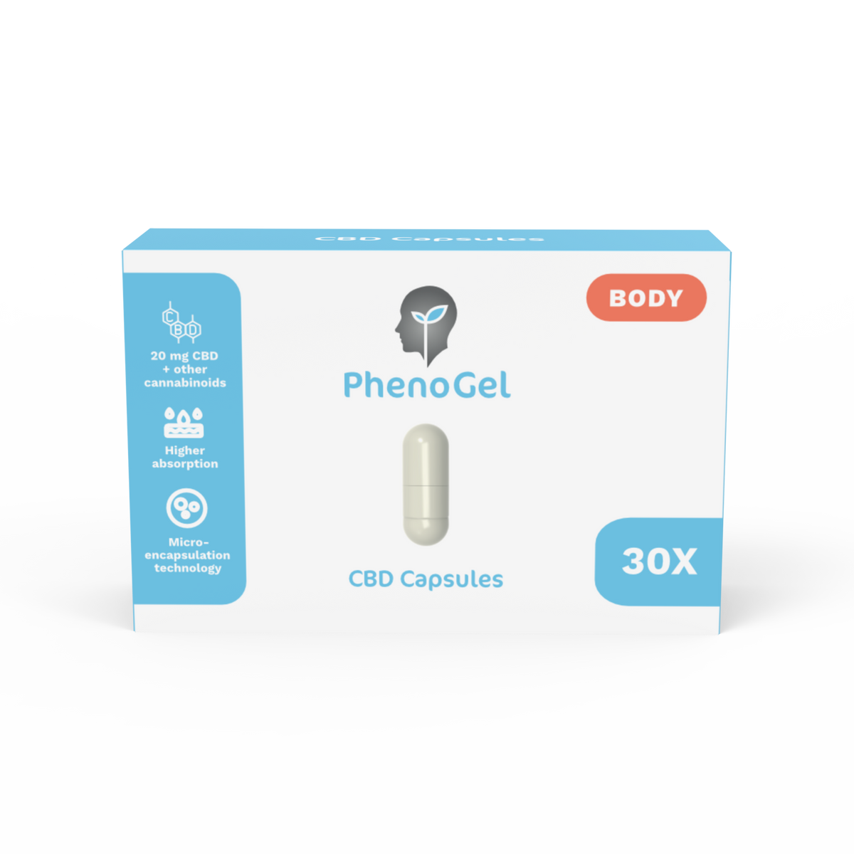 Phenogel CBD Capsules for Natural Well-being