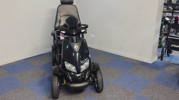 Rascal Vision Used Electric Mobility Scooter 8mph Large All-Terrain Road Legal Black Pneumatic Tyres 13283