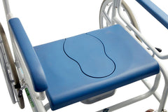 XXL Rehab Bariatric Shower Commode Wheelchair