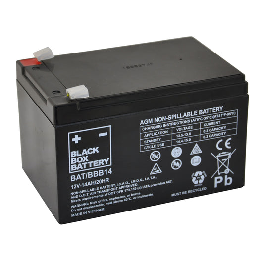 Battery upgrade from 12Ah to 14Ah (only available with a scooter purchase) 2474