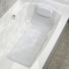 Cushioned Bath Mat With Pillow