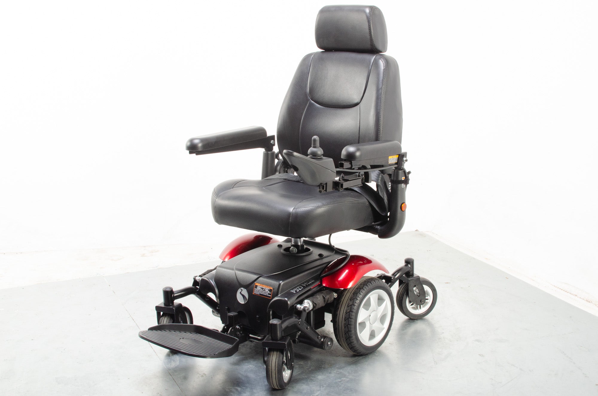 Rascal P327 Mini Electric Mobility Wheelchair Powerchair Indoor Outdoor Red