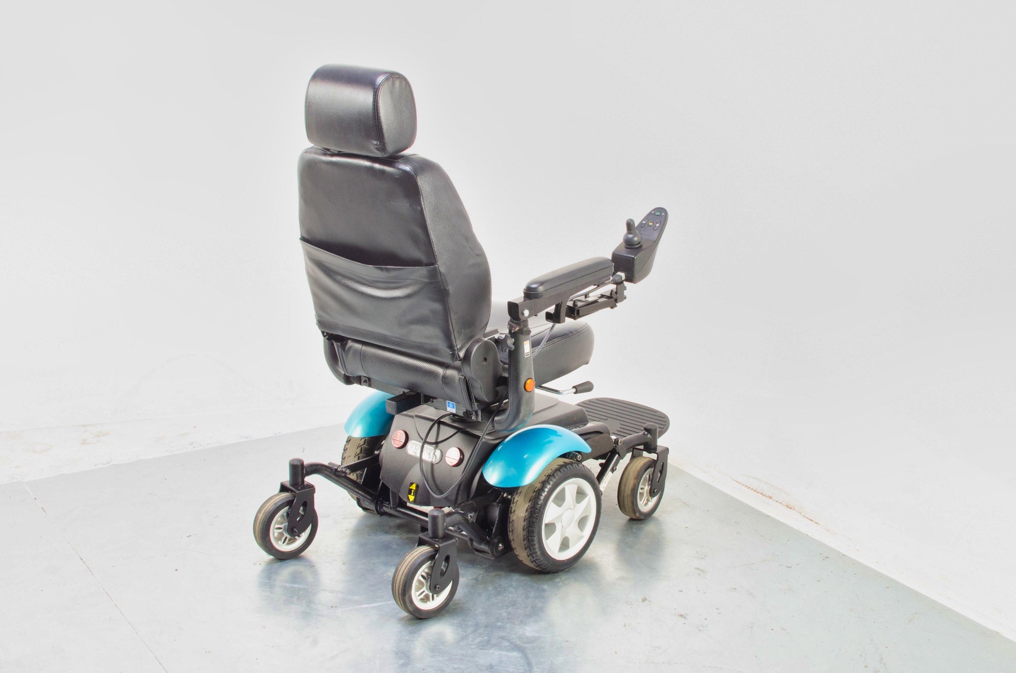 Rascal P327 Mini Electric Mobility Wheelchair Powerchair Indoor Outdoor Teal