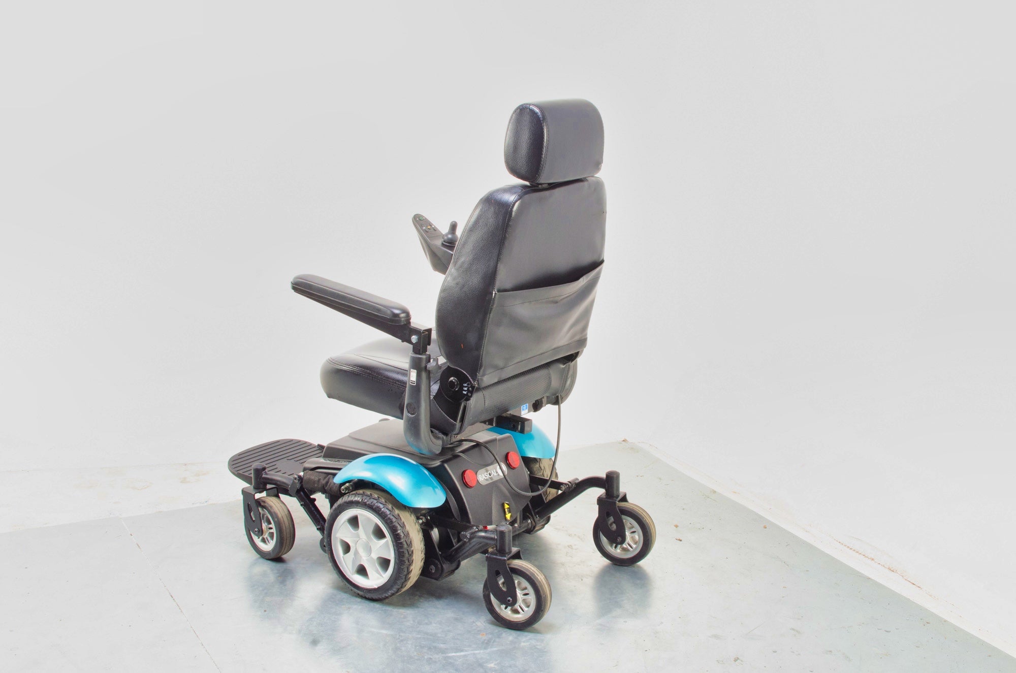 Rascal P327 Mini Electric Mobility Wheelchair Powerchair Indoor Outdoor Teal