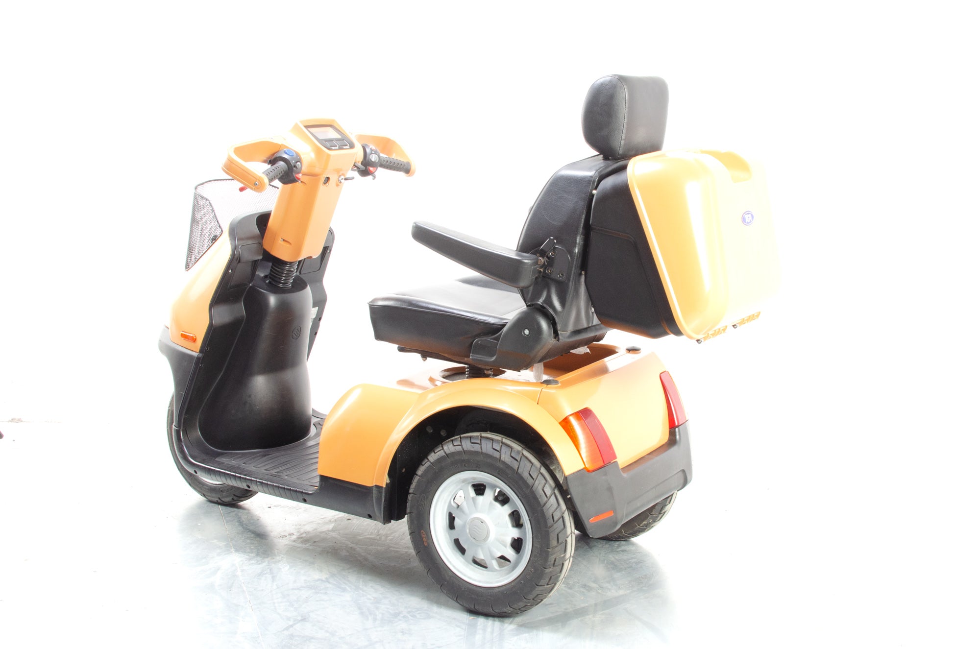 TGA Breeze S3 Large Electric Mobility Trike Scooter Orange