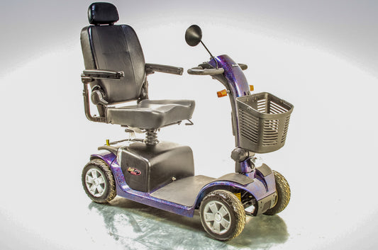 Pride Colt Deluxe Electric Mobility Scooter Used Transportable Folding 6mph Road Pavement 1500